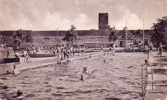 Freibad Aplerbeck, um 1936